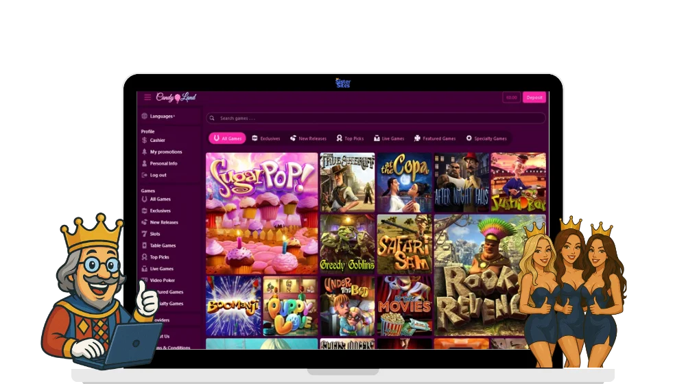 Candyland Casino Sister Sites